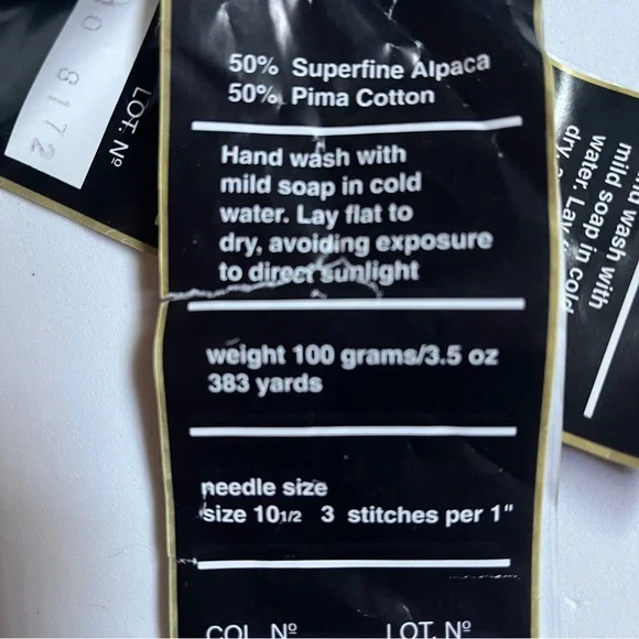 2 Large Burnt Orange Colored Yarn Balls- Prima Cotton. New. - Picture 9 of 9